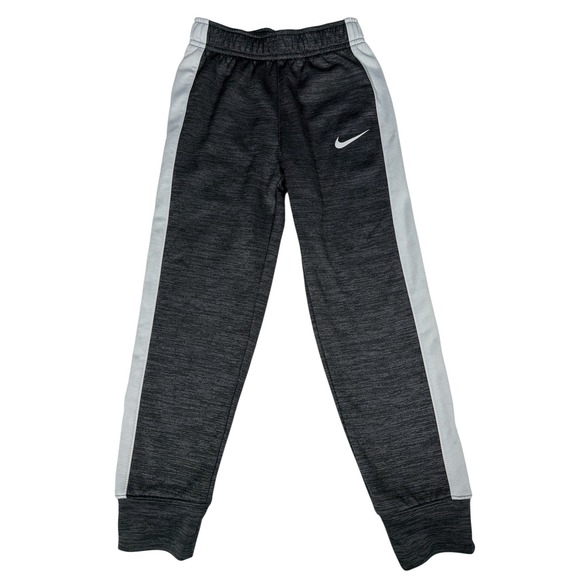 Nike Other - Nike Dri-FIT Kids Joggers Pants Black Gray Athletic‎ Track Training Size 7